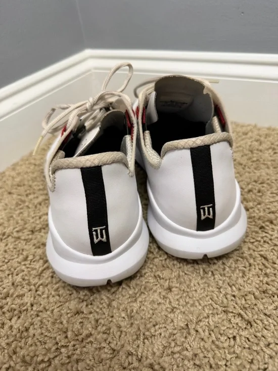 Nike Tiger Woods TW13 Men’s White Golf Shoes - Picture 5 of 11